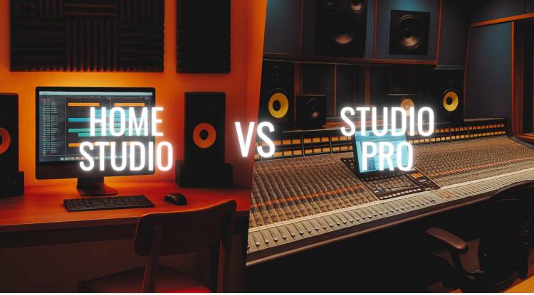 Enregistrement en home-studio vs studio pro : quelles différences de qualité sonore ?