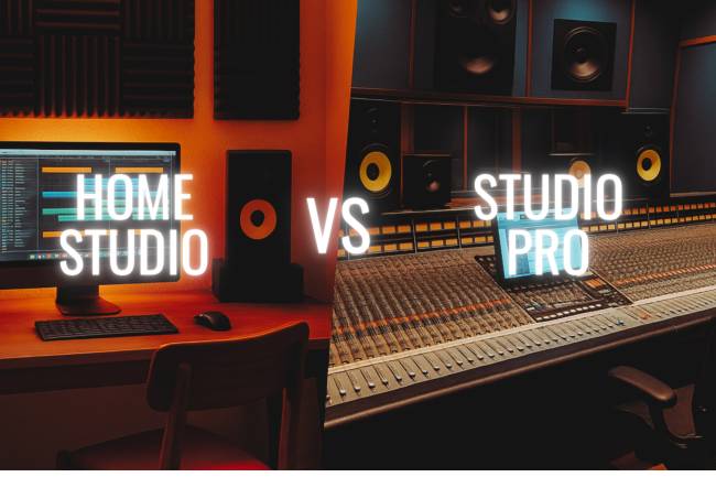 Enregistrement en home-studio vs studio pro : quelles différences de qualité sonore ?